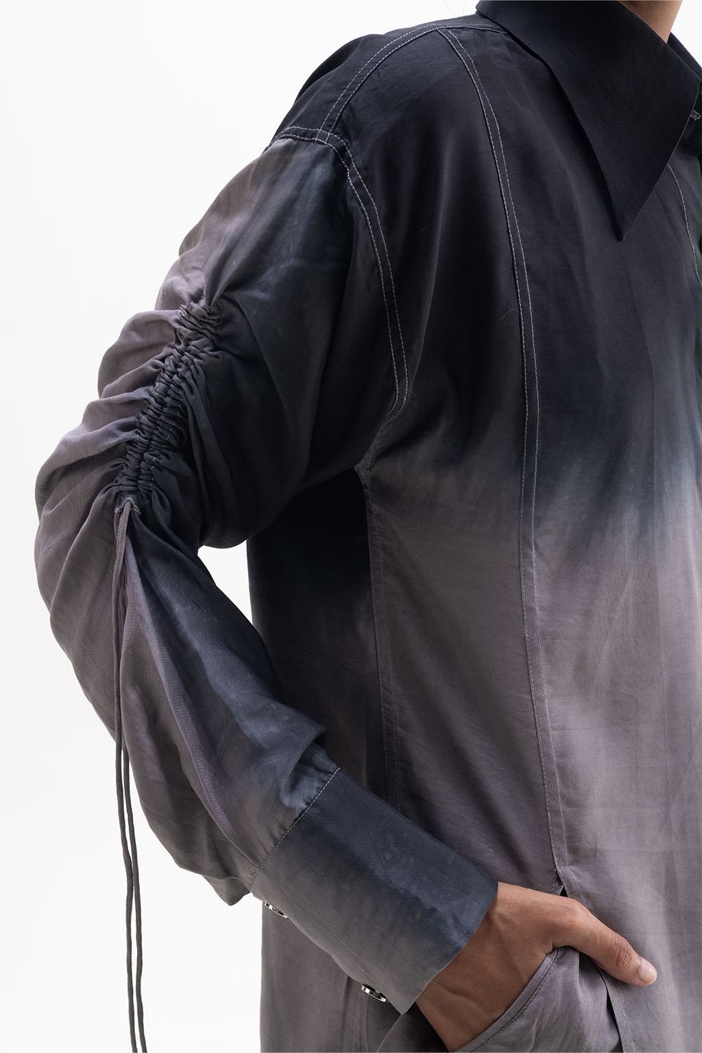 ECLIPSE RUCHED SHIRT